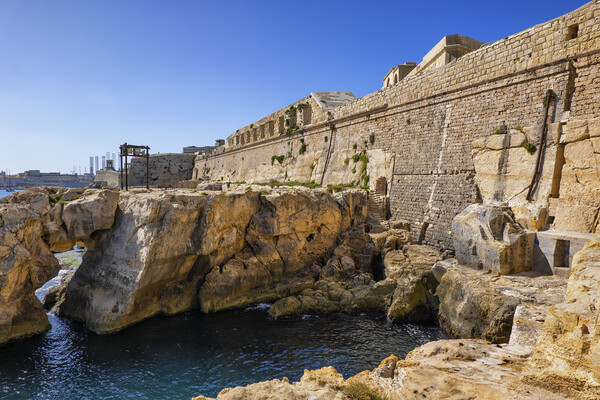 Fort Saint Elmo Wall In Malta Picture Board by Artur Bogacki