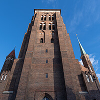 Buy canvas prints of Gothic St Mary Church In Gdansk by Artur Bogacki