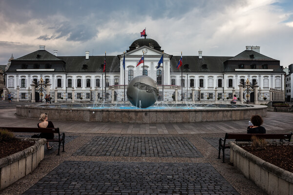 Grassalkovich Presidential Palace in Bratislava Picture Board by Artur Bogacki