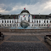 Buy canvas prints of Grassalkovich Presidential Palace in Bratislava by Artur Bogacki