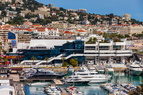 Palais des Festivals in City of Cannes in France Picture Board by Artur Bogacki