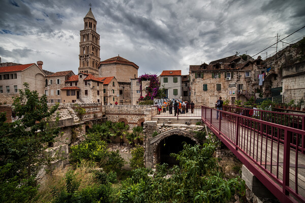 Old Town of Split in Croatia Picture Board by Artur Bogacki