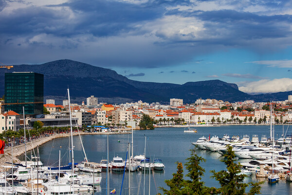 City of Split in Croatia Picture Board by Artur Bogacki