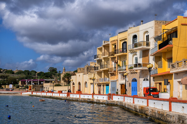 Il-Qajjenza Birzebbuga Town in Malta Picture Board by Artur Bogacki