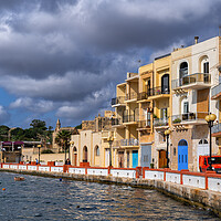 Buy canvas prints of Il-Qajjenza Birzebbuga Town in Malta by Artur Bogacki