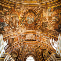 Buy canvas prints of Church of Our Lady of Victory Interior in Valletta by Artur Bogacki
