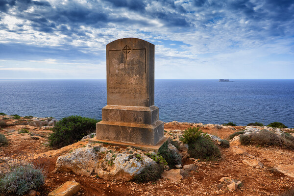 Memorial to Sir Walter Norris Congreve in Malta Picture Board by Artur Bogacki