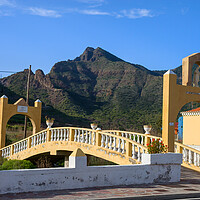 Buy canvas prints of Fuente de la Virgen Bridge in Tenerife by Artur Bogacki