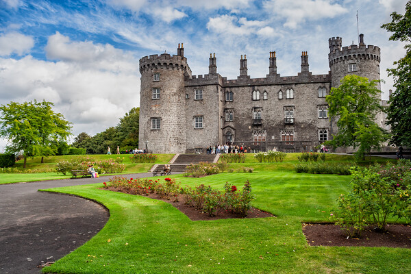 Kilkenny Castle and Gardens In Ireland Picture Board by Artur Bogacki