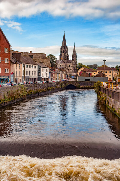 River Lee in City of Cork, Ireland Picture Board by Artur Bogacki