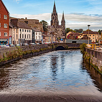Buy canvas prints of River Lee in City of Cork, Ireland by Artur Bogacki