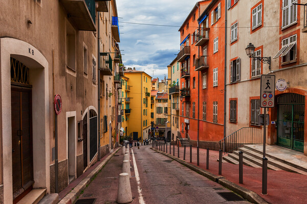 Old Town of Nice in France Picture Board by Artur Bogacki