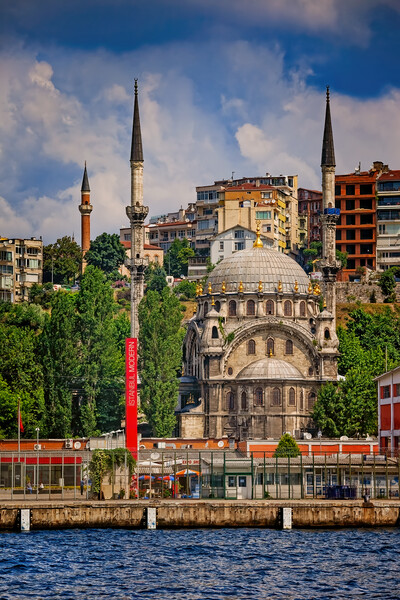 Nusretiye Mosque in Istanbul Picture Board by Artur Bogacki