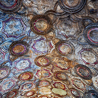 Buy canvas prints of Ancient Ceiling With Abstract Patterns by Artur Bogacki