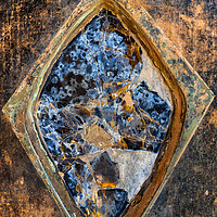 Buy canvas prints of Ancient Broken Obsidian Mirror by Artur Bogacki