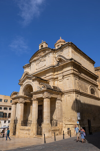 Church of Saint Catherine of Italy in Malta Picture Board by Artur Bogacki