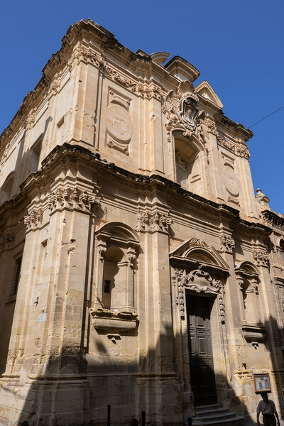 Church of St James in Valletta Picture Board by Artur Bogacki