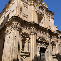 Buy canvas prints of Church of St James in Valletta by Artur Bogacki