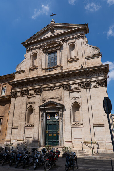Santa Maria ai Monti Church in Rome Picture Board by Artur Bogacki
