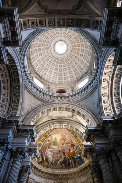 Santa Maria in Campitelli Dome and Apse Picture Board by Artur Bogacki