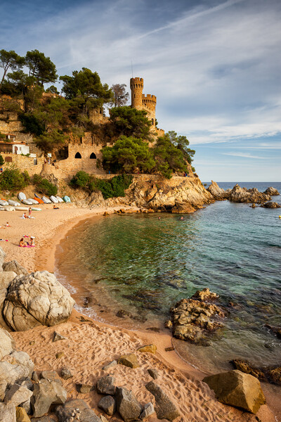 Lloret de Mar on Costa Brava in Spain Picture Board by Artur Bogacki