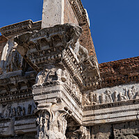 Buy canvas prints of Colonnacce at Forum of Nerva in Rome by Artur Bogacki