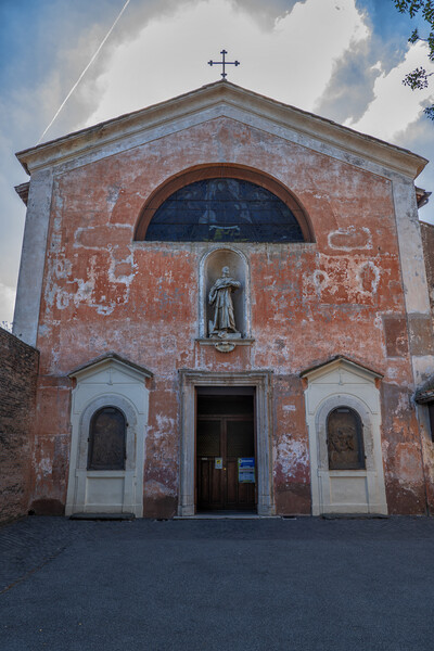 Church of San Bonaventura al Palatino in Rome Picture Board by Artur Bogacki