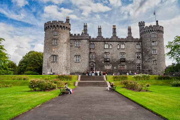 Kilkenny Castle and Garden In Ireland Picture Board by Artur Bogacki