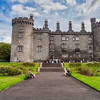 Buy canvas prints of Kilkenny Castle and Garden In Ireland by Artur Bogacki