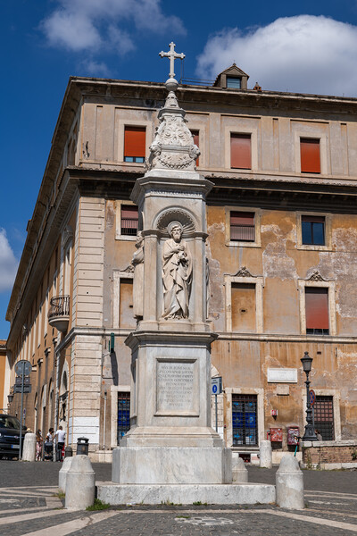 Guglia di Pio IX Monument in Rome Picture Board by Artur Bogacki