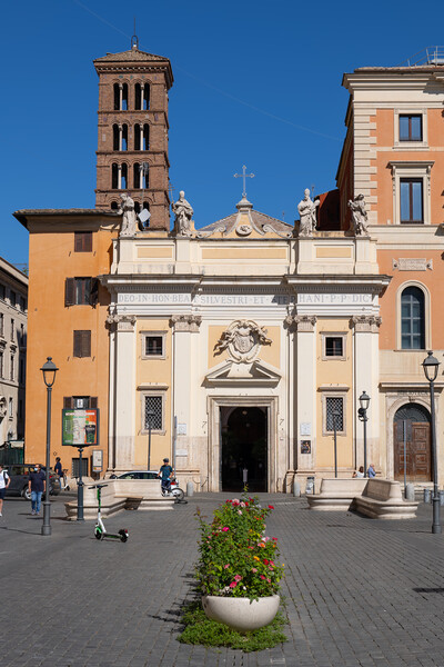 San Silvestro in Capite in Rome Picture Board by Artur Bogacki