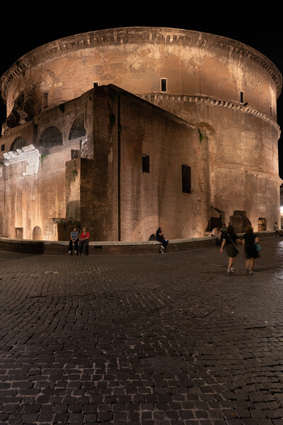 Pantheon at Night in Rome Picture Board by Artur Bogacki