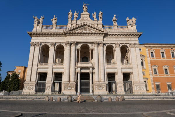 Basilica di San Giovanni in Laterano in Rome Picture Board by Artur Bogacki