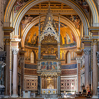 Buy canvas prints of High Altar in Basilica di San Giovanni in Laterano by Artur Bogacki
