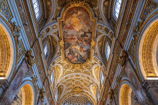 Church of St Louis of the French Ceiling Picture Board by Artur Bogacki