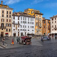 Buy canvas prints of Piazza della Rotonda City Square In Rome by Artur Bogacki