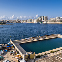 Buy canvas prints of Valletta United Waterpolo Club Pitch by Artur Bogacki