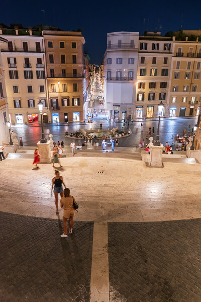 Spanish Steps and Piazza di Spagna in Rome Picture Board by Artur Bogacki