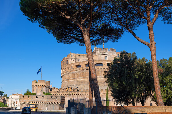Castel Sant Angelo In Rome Picture Board by Artur Bogacki