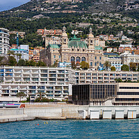 Buy canvas prints of Monaco Monte Carlo Sea View by Artur Bogacki