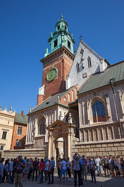  Royal Wawel Cathedral in Krakow Picture Board by Artur Bogacki