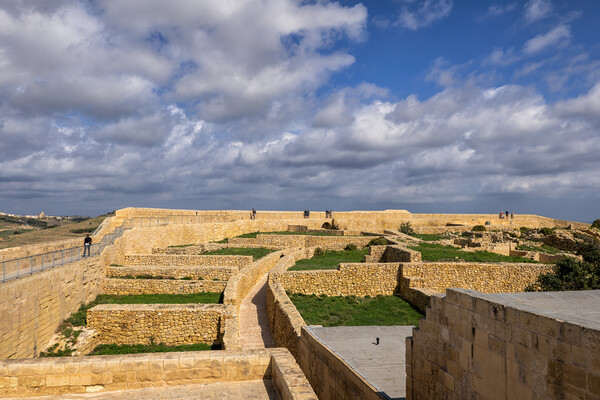 Cittadella in Victoria City on Gozo Island, Malta Picture Board by Artur Bogacki