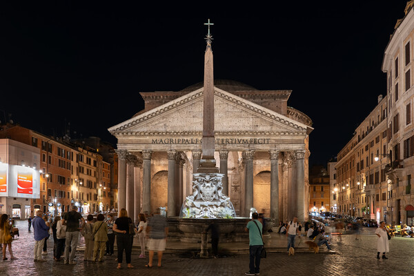 Pantheon at Piazza della Rotonda in Rome Picture Board by Artur Bogacki