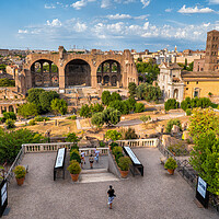 Buy canvas prints of Roman Forum From Palatine Hill In Rome by Artur Bogacki