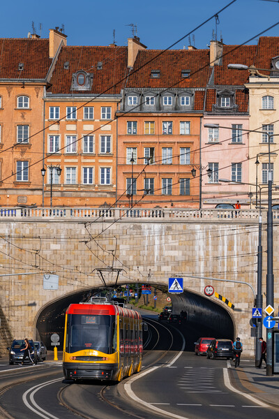 Tunnel Under Old Town Of Warsaw Picture Board by Artur Bogacki