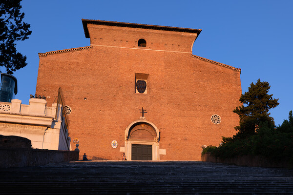 Basilica di Santa Maria in Ara coeli al Campidoglio Picture Board by Artur Bogacki