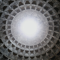 Buy canvas prints of Dome of the Pantheon in Rome by Artur Bogacki