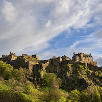 Buy canvas prints of Edinburgh Castle by Artur Bogacki