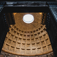 Buy canvas prints of The Pantheon Temple In Rome by Artur Bogacki