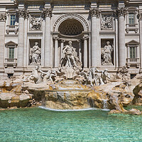 Buy canvas prints of The Trevi Fountain In Rome by Artur Bogacki